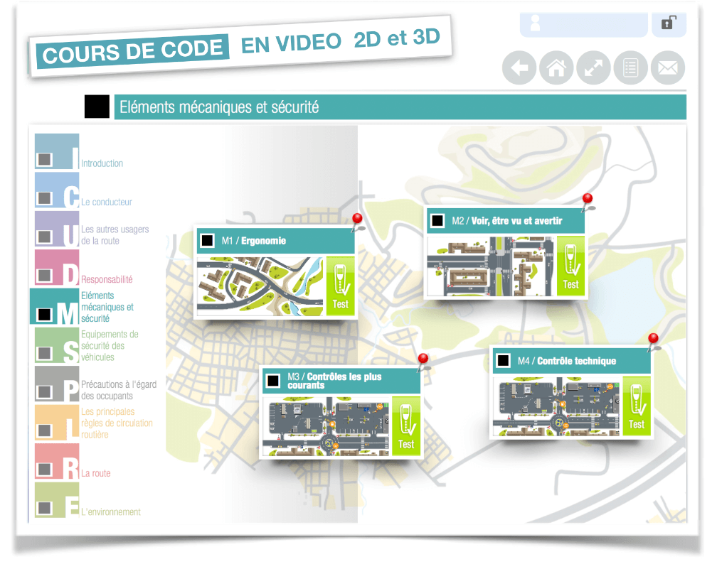 Des cours en vidéo 3D